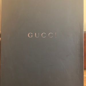 Gucci suede and shearling boots